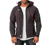 Geographical Norway Herren Jacke Techno-bans Dark Grey M