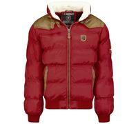 Geographical Norway Herren Parka Abramovitch Winterjacke Steppjacke Burgundy L