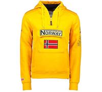 Geographical Norway Herrenpullover Gymclass – Mustarde Yellow – Größe M