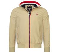 Geographical Norway Herren Übergangsjacke Frühlingsjacke Windbreaker Blouson Jacke Produktion FVS, Farbe:Beige, Größe:3XL