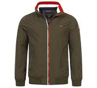 Geographical Norway Herren Übergangsjacke Frühlingsjacke Windbreaker Blouson Jacke Produktion FVS, Farbe:KAKI, Größe:3XL