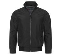 Geographical Norway Herren Übergangsjacke - Leicht, Winddicht, mit Reißverschlusstaschen - Atmungsaktive Outdoorjacke mit Netzfutter Frühlingstage Herbst Jacke Blouson, Farbe:1717-schwarz, Größe:L