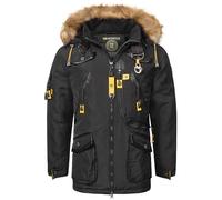 Geographical Norway Herren Winter Parka Agaros Black- S