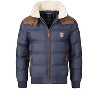 Geographical Norway Herren Winterjacke Abram Navy -5XL - mit UD Beanie