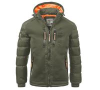 Geographical Norway Herren Winterjacke Beachwood Kaki - 3XL