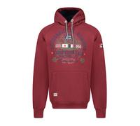 Geographical Norway Hoodie "Gexpe" in Bordeaux - Größe S | Herren Sweatshirts Jacken