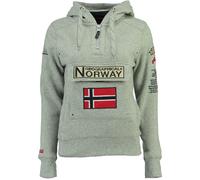 Geographical Norway Hoodie "Gymclass" in Grau - Größe XL | Damen Sweatshirts Jacken