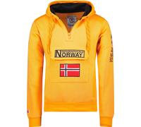 Geographical Norway Hoodie / Pullover Gymclass Db Men 100 Fluo Orange-S