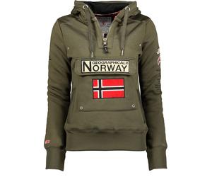 Geographical Norway Hoodie / Pullover Gymclass Db Men 100 Kaki-S