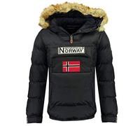 Geographical Norway Jungen Boker Baby Jacke, Azul Marino, 10 años