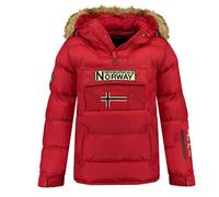 Geographical Norway Jungen Boker baby jacke, Rojo, 8 años
