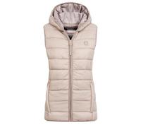 Geographical Norway leichte Damen Steppweste gesteppte Damenweste mit Kapuze Vatikotal Hood