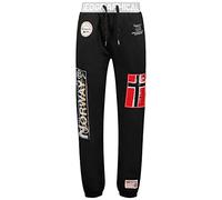 Geographical Norway Myer Herren Jogginghose, Trainingshose, bequem, Sport & Freizeit, (Schwarz L)