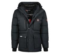 GEOGRAPHICAL NORWAY Jacke Winterjacke Regular Fit, blau, M Navy