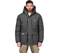 Geographical Norway Parka "Albert" in Grau - Größe XXL | Herrenjacken