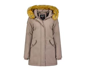 Geographical Norway Parka "Dinasty" in Taupe - Größe L | Damenjacken
