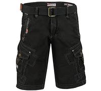 Geographical Norway Bermuda Peanut Men Schwarz M