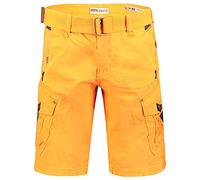 Geographical Norway Peanut Men - Herren: Kurze Hosen (orange XXL)