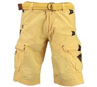 Geographical Norway Peanut Men - Herren Shorts (Gelb XXL)