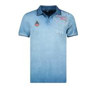 Geographical Norway Poloshirt in Blau - Größe S | Herren Plussize