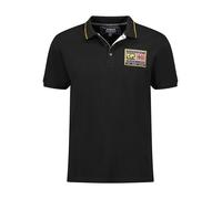 Geographical Norway Poloshirt "Karite" in Schwarz - Größe M | Herren Plussize