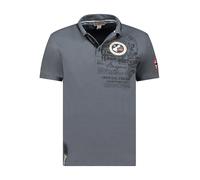 Geographical Norway Poloshirt "Karuen" in Grau - Größe S | Herren Plussize