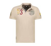 Geographical Norway Poloshirt "Kelan" in Beige - Größe S | Herren Plussize