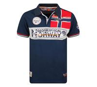 Geographical Norway Poloshirt "Kidney" in Dunkelblau - Größe S | Herren Plussize