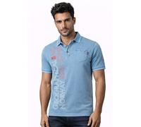 Geographical Norway Poloshirt "Konakri" in Hellblau - Größe L | Herren Plussize