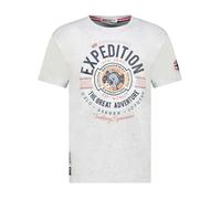 Geographical Norway Shirt "Jaldemar" in Grau - Größe S | Herren Plussize