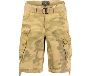 Geographical Norway Shorts Panoramique New Camo Men 063 Beige-M