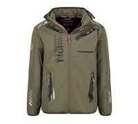 Geographical Norway Softshell-Parka, Khaki/Orange, Herren, Royaute WW1973H, kaki, M