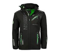 Geographical Norway Softshell-Parka, Schwarz, Herren, Royaute WW1973H, Schwarz , XXL