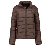 Geographical Norway Steppjacke "Atikamap" in Dunkelbraun - Größe L | Damenjacken
