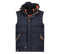 Geographical Norway Steppweste in Dunkelblau - Größe S | Herrenjacken