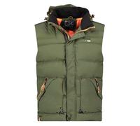 Geographical Norway Steppweste in Khaki - Größe S | Herrenjacken