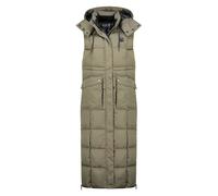 Geographical Norway Steppweste "Varda" in Khaki - Größe S | Damenjacken