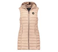 Geographical Norway Steppweste "Vatikamap" in Beige - Größe L | Damenjacken