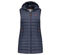 Geographical Norway Steppweste "Vatikolor" in Dunkelblau - Größe S | Damen Outdoorjacken