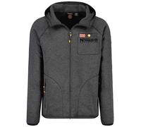 Geographical Norway Sweatjacke "Tiparni" in Anthrazit - Größe XXL | Herren Sweatshirts Jacken