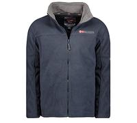 Geographical Norway Tamazonie Men - Fleece Herren Warm Dicker Zip Verschluss - Sweatshirt Jacke Winter Warm Herren Weich - Sweat Weiches Futter Lange Ärmel (Marineblau XL)