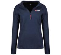 Geographical Norway Tug HZ Lady - Fleecejacke Damen Frauen Warm Schließen Zip - Jacke Fleece Herbst Winter Frühling Warm Frauen - Long Sleeve Pullover Weich Komfort Outdoor (Marineblau L)