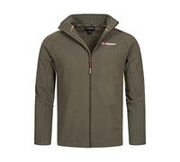 Geographical Norway Tug Men Full Zip - Fleecejacke Herren Mann Heiße Fermetur Zip - StrickJacke Herbst Winter Frühling Warm Männer - Langarm Pullover Pelz Weich Komfort Outdoor (Khaki L)