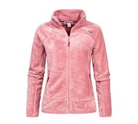 Geographical Norway Upaline Lady - Fleecejacke Damen Fine Frauen Warm Fermetur Zip - Jacke Fleece Herbst Winter Frühling Warm Frauen - Long Sleeve Pullover Pelz Weich Komfort Outdoor (Hellrosa XXL)