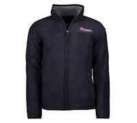 Geographical Norway Usine Men Distribrands - Dick Warm Herren Fleece Reißverschluss - Jacke Sweatshirts Winter Warm Herren Weich - Sweatshirt Weiches Futter Lange Ärmel (Marineblau 3XL)