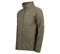Geographical Norway warme Herren Fleece Winter Übergangs Jacke Outdoor Sweat NEU Tamazonie - Brandiing, Farbe:Khaki, Größe:S