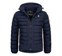 Geographical Norway Winter Jacke Parka Steppjacke Kapuze Kapuzenjacke Parka Outdoor Stepp FvS Production H-H, Farbe:Navy, Größe:S