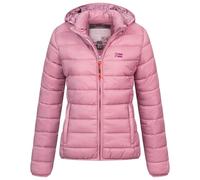 Geographical Norway Winter Jacke Steppjacke Parka Kapuzenjacke Outdoor Leicht und warm, Farbe:Old Pink, Größe:L (40)