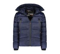 Geographical Norway Winterjacke "Bayou" in Dunkelblau - Größe M | Herren Plussize