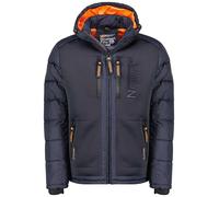 Geographical Norway Winterjacke "Beachwood" in Dunkelblau - Größe M | Herren Plussize